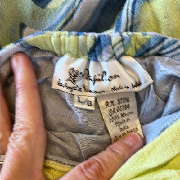 Papillio Yellow and Blue High‎ Low Dress - Picture 5 of 8